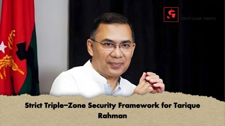Strict Triple Zone Security Framework for Tarique Rahman Strict Triple-Zone Security Framework for Tarique Rahman