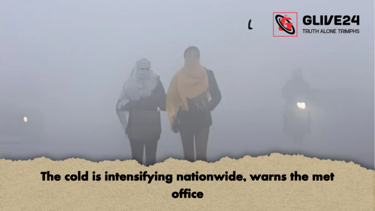 The cold is intensifying nationwide warns the met office The cold is intensifying nationwide, warns the met office