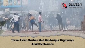 Three Hour Clashes Shut Madaripur Highways Amid Explosions 2 Three-Hour Clashes Shut Madaripur Highways Amid Explosions (2)
