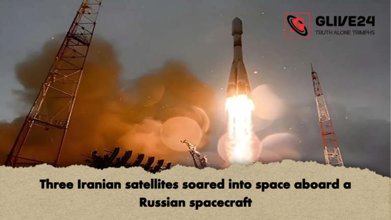 Three Iranian satellites soared into space aboard a Russian spacecraft Three Iranian satellites soared into space aboard a Russian spacecraft