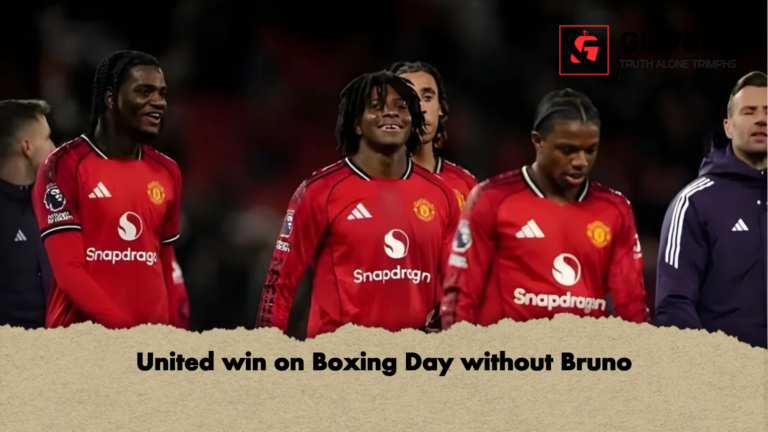 United win on Boxing Day without Bruno United win on Boxing Day without Bruno