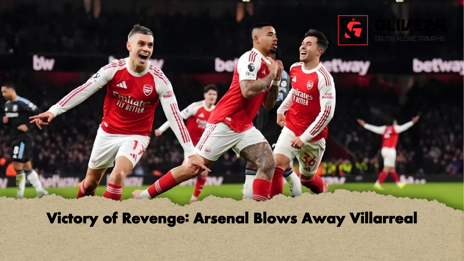 Victory of Revenge Arsenal Blows Away Villarreal Victory of Revenge: Arsenal Blows Away Villarreal