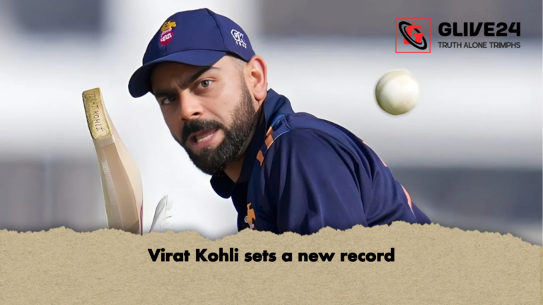 Virat Kohli sets a new record Virat Kohli sets a new record