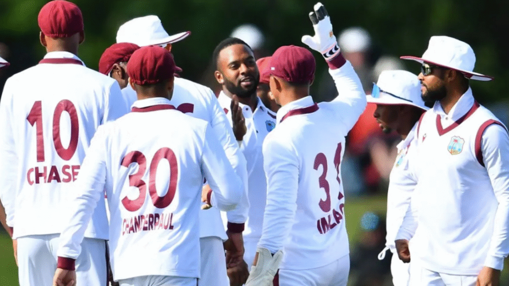 West Indies Pacers Dominate, but Williamson and Bracewell Keep New Zealand Competitive West Indies Attack Rattles New Zealand But Williamsons Class and Bracewells Fight Keep Match Alive West Indies Pacers Dominate, but Williamson and Bracewell Keep New Zealand Competitive