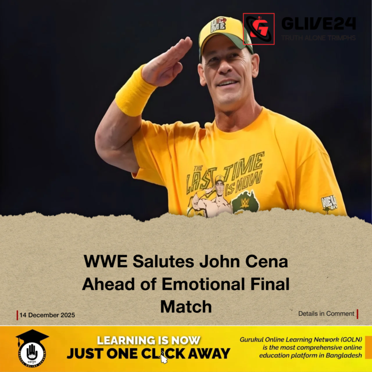news photocard 1765664229263 WWE Salutes John Cena Ahead of Emotional Final Match
