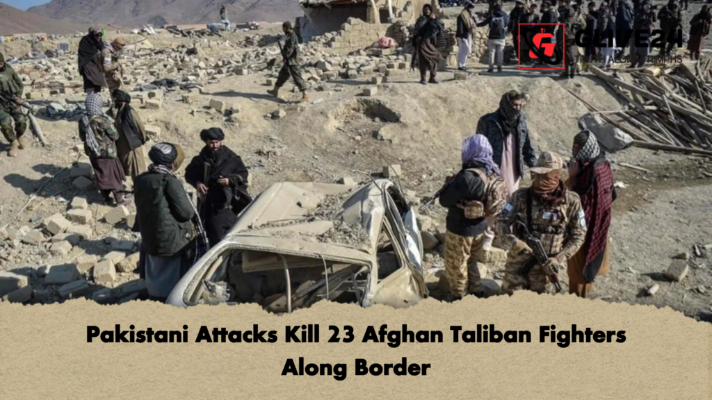 Pakistani Attacks Kill 23 Afghan Taliban Fighters Along Border 3 news thumbnail 1765164918801 Pakistani Attacks Kill 23 Afghan Taliban Fighters Along Border