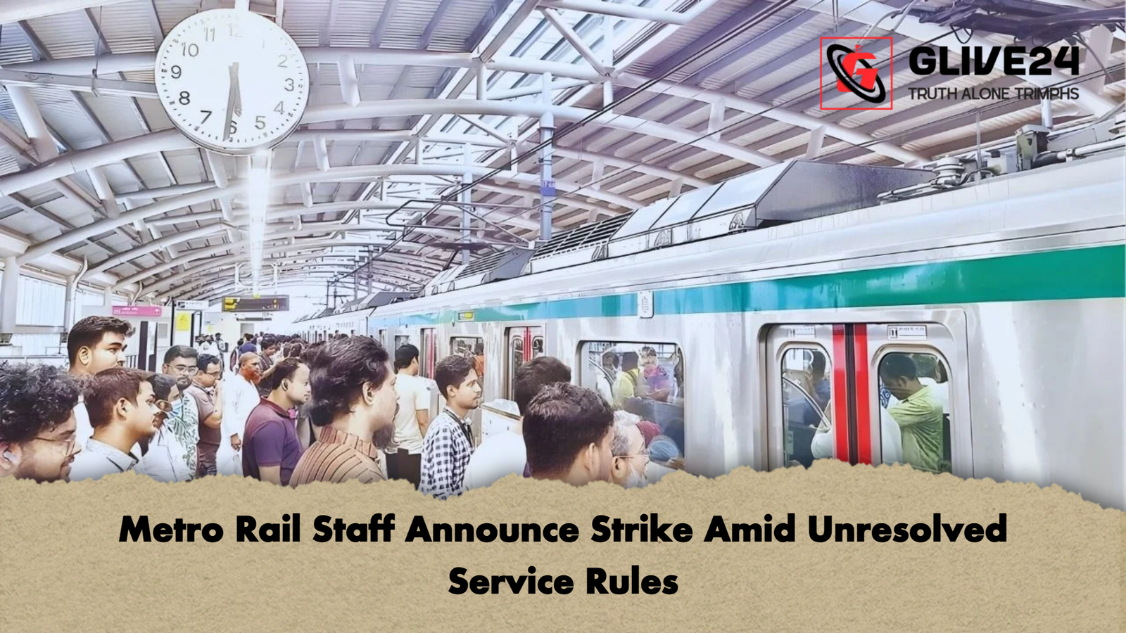 news thumbnail 1765405439408 Metro Rail Staff Announce Strike Amid Unresolved Service Rules