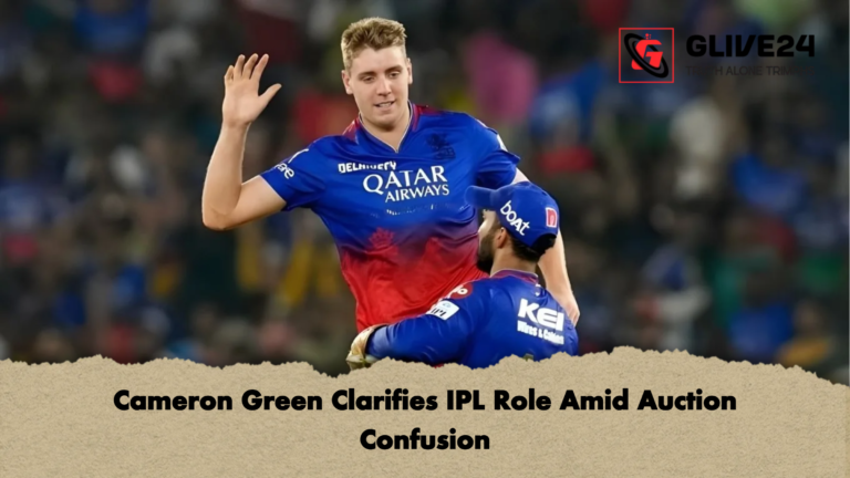 news thumbnail 1765687216144 Cameron Green Clarifies IPL Role Amid Auction Confusion
