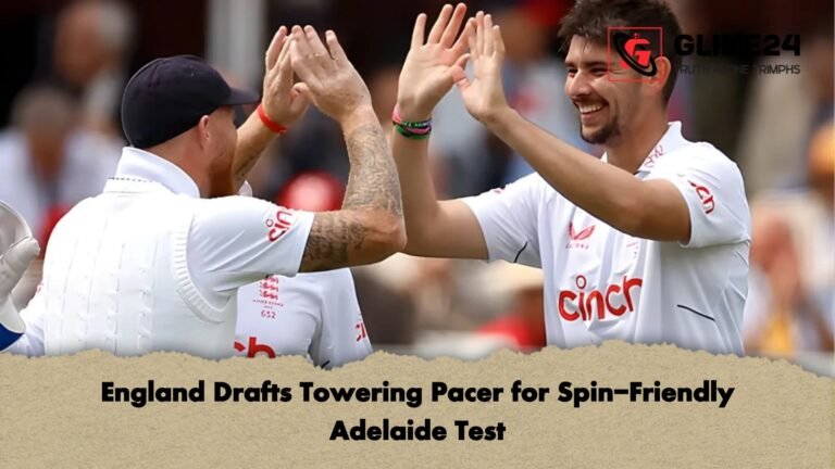 news thumbnail 1765834668116 England Drafts Towering Pacer for Spin-Friendly Adelaide Test