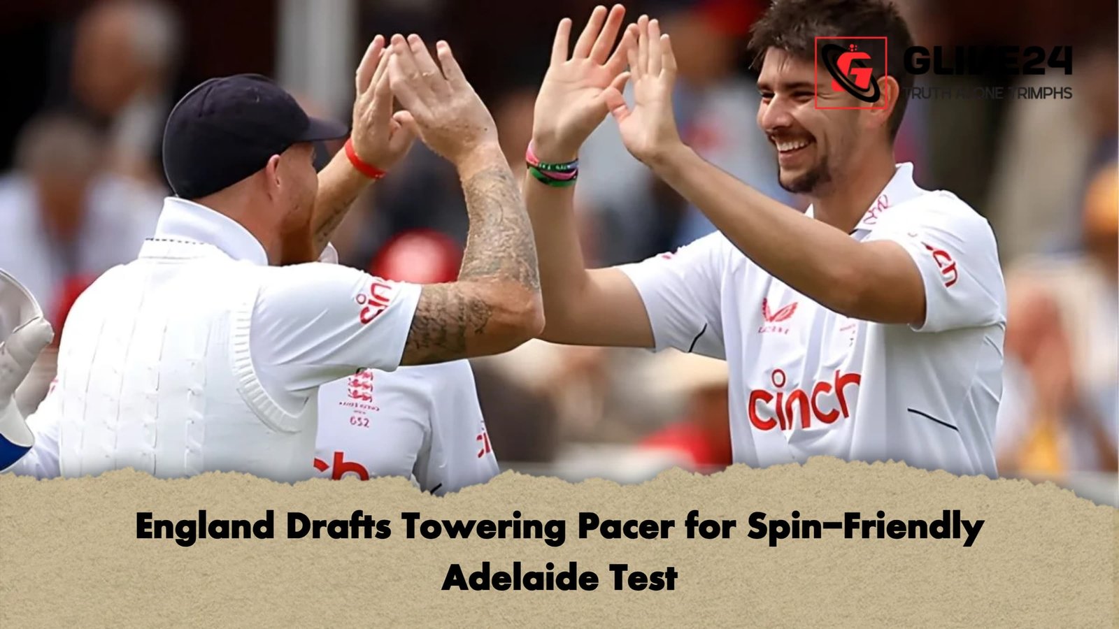 news thumbnail 1765834668116 England Drafts Towering Pacer for Spin-Friendly Adelaide Test