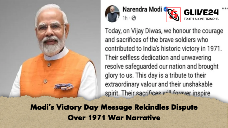 news thumbnail 1765879632672 Modi’s Victory Day Message Rekindles Dispute Over 1971 War Narrative
