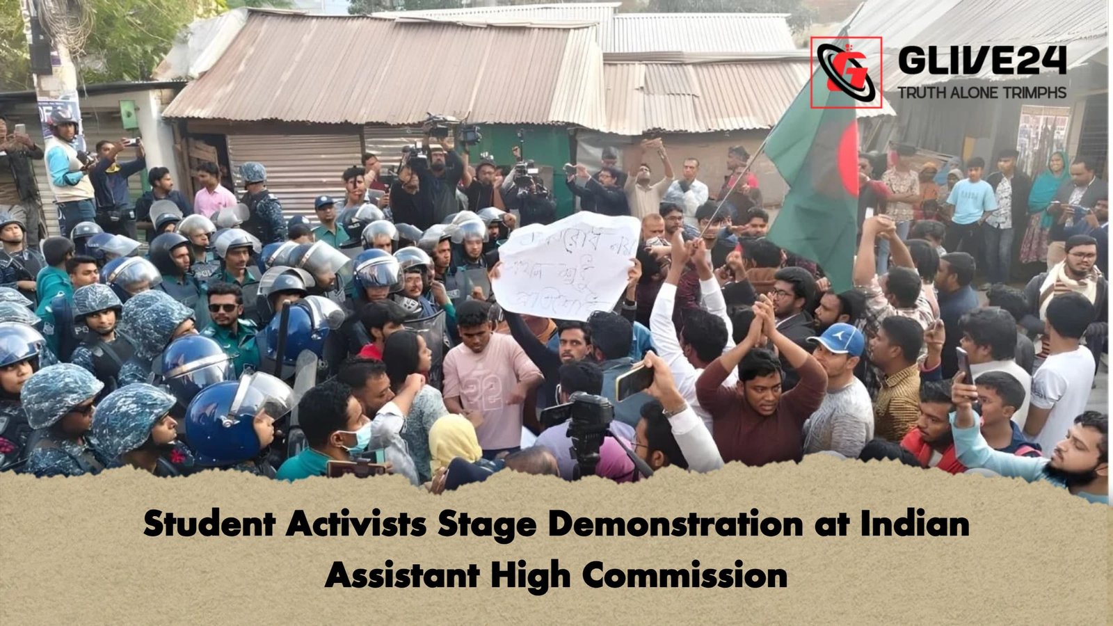 news thumbnail 1766101509964 Student Activists Stage Demonstration at Indian Assistant High Commission