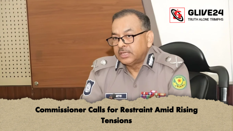 news thumbnail 1766119010164 Commissioner Calls for Restraint Amid Rising Tensions