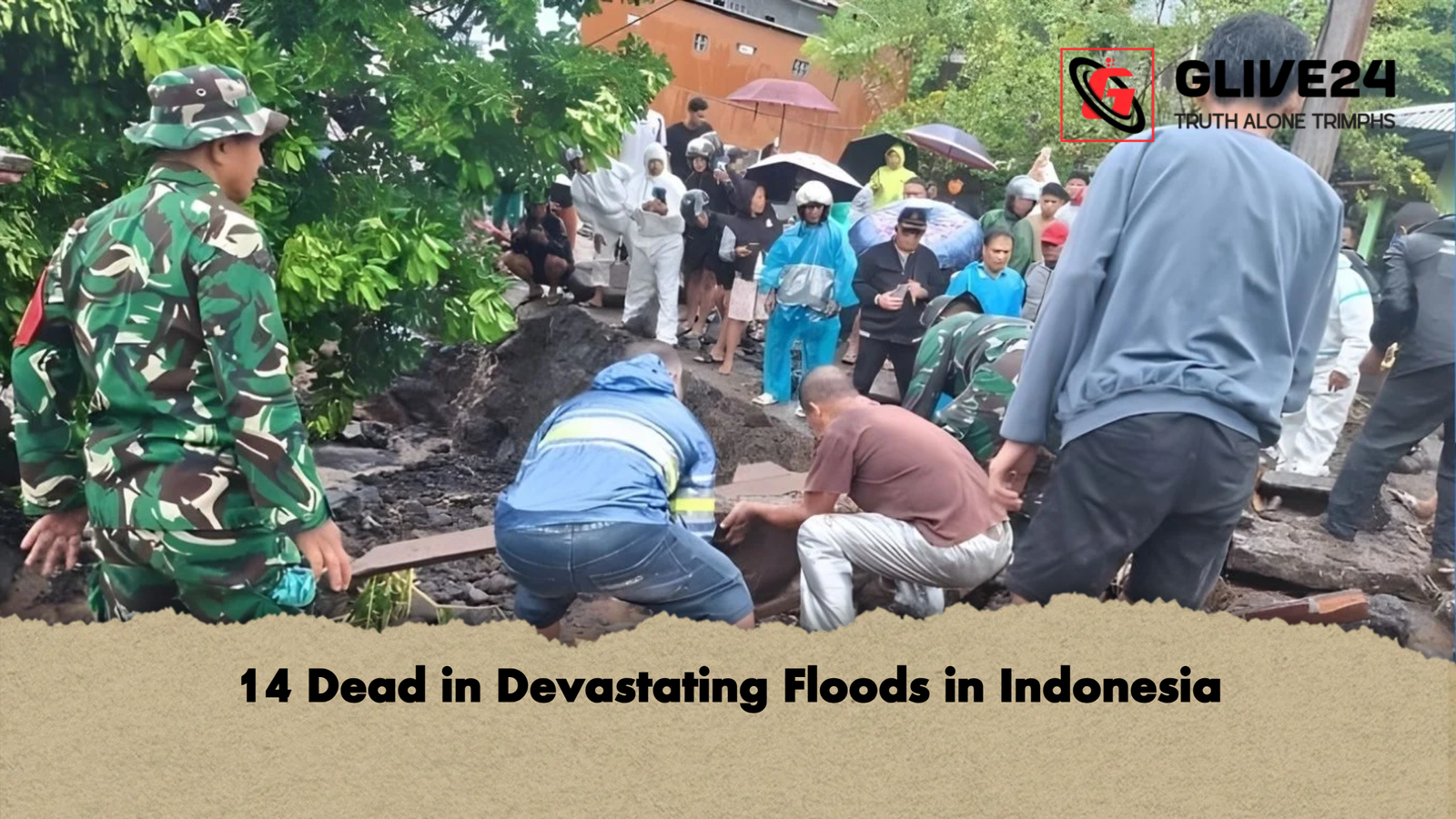 14 Dead in Devastating Floods in Indonesia 14 Dead in Devastating Floods in Indonesia