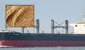 57,203 metric tonnes of wheat have arrived in the country from the United States