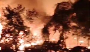 A devastating fire at the Rohingya camp in Ukhiya