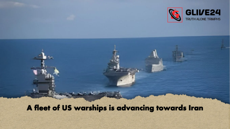 A fleet of US warships is advancing towards Iran A fleet of US warships is advancing towards Iran