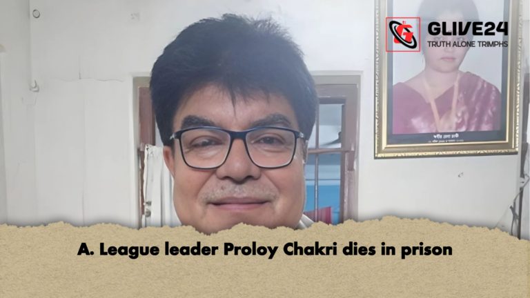 A. League leader Proloy Chakri dies in prison A. League leader Proloy Chakri dies in prison