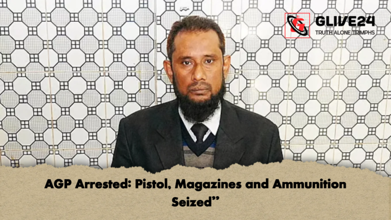 AGP Arrested Pistol Magazines and Ammunition Seized AGP Arrested: Pistol, Magazines and Ammunition Seized"