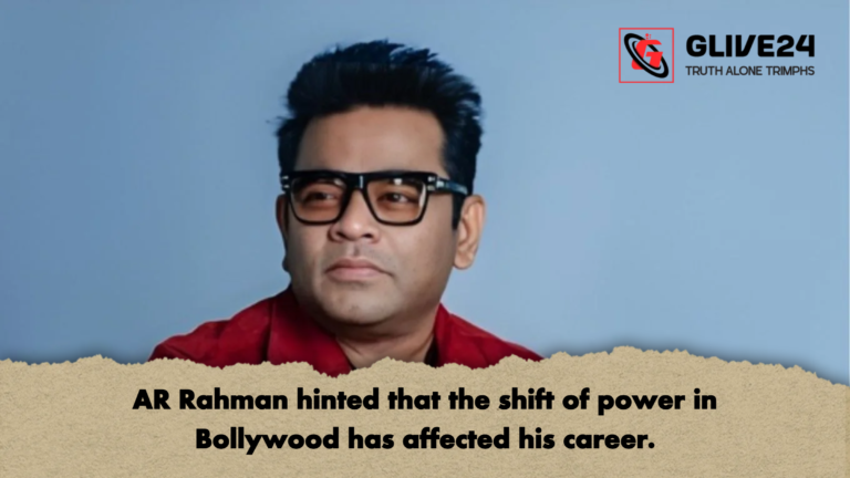 AR Rahman hinted that the shift of power in Bollywood has affected his career AR Rahman hinted that the shift of power in Bollywood has affected his career.