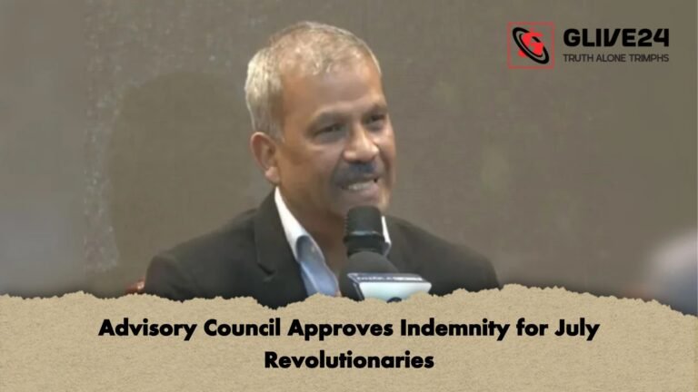 Advisory Council Approves Indemnity for July Revolutionaries Advisory Council Approves Indemnity for July Revolutionaries