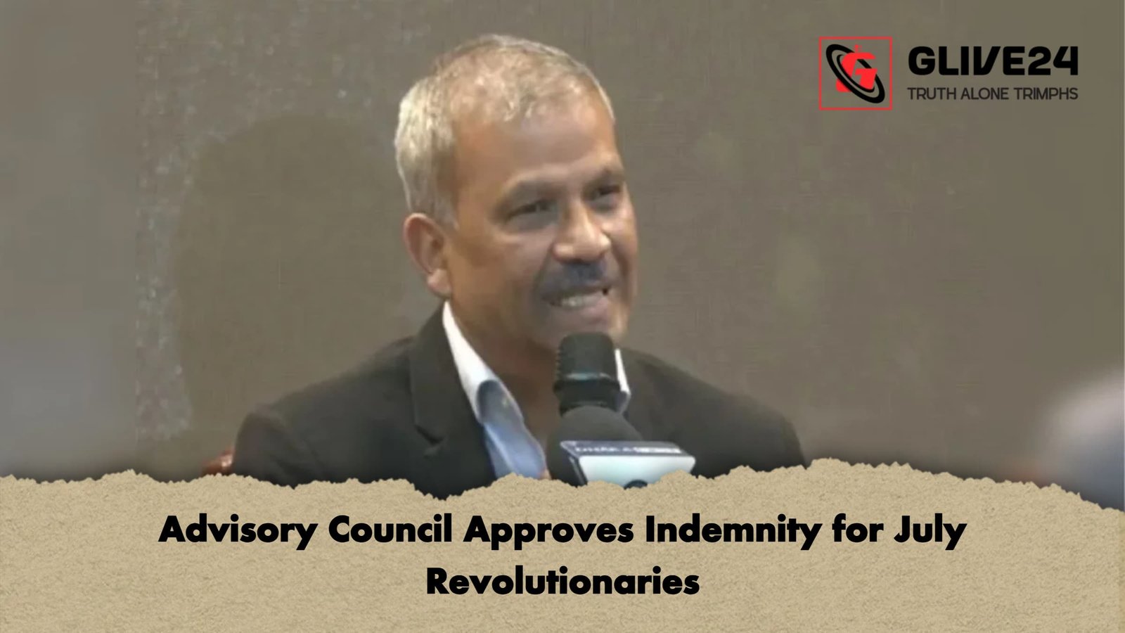 Advisory Council Approves Indemnity for July Revolutionaries Advisory Council Approves Indemnity for July Revolutionaries