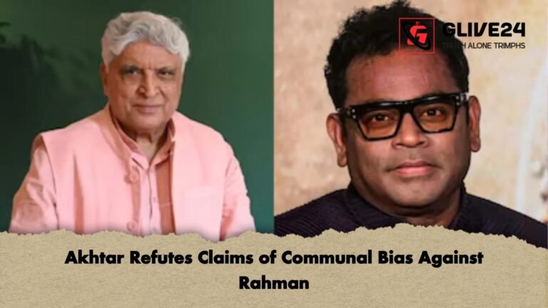 Akhtar Refutes Claims of Communal Bias Against Rahman Akhtar Refutes Claims of Communal Bias Against Rahman