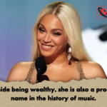 Alongside being wealthy she is also a prominent name in the history of music Alongside being wealthy, she is also a prominent name in the history of music.