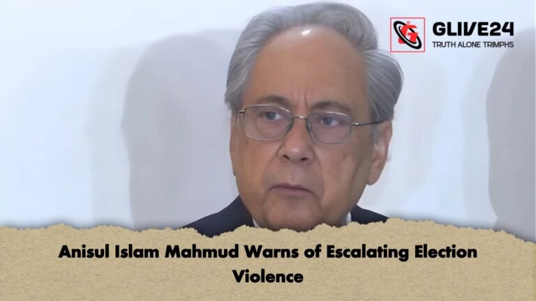 Anisul Islam Mahmud Warns of Escalating Election Violence Anisul Islam Mahmud Warns of Escalating Election Violence