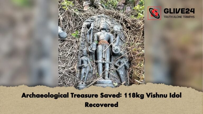 Archaeological Treasure Saved 118kg Vishnu Idol Recovered Archaeological Treasure Saved: 118kg Vishnu Idol Recovered