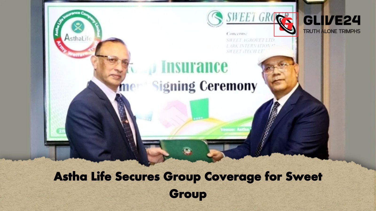 Astha Life Secures Group Coverage for Sweet Group Astha Life Secures Group Coverage for Sweet Group