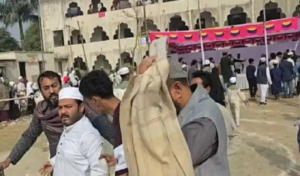 Attack on NCP Candidate During Dhaka Rally Attack on NCP Candidate During Dhaka Rally