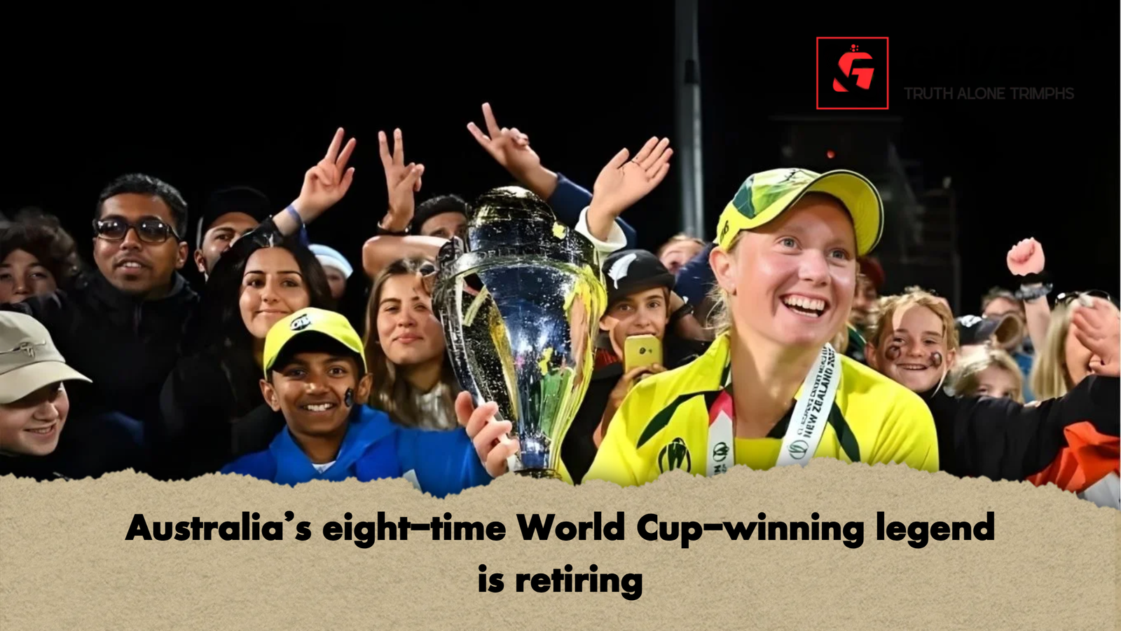 Australias eight time World Cup winning legend is retiring Australia’s eight-time World Cup-winning legend is retiring