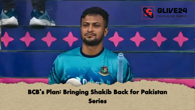 BCBs Plan Bringing Shakib Back for Pakistan Series BCB’s Plan: Bringing Shakib Back for Pakistan Series