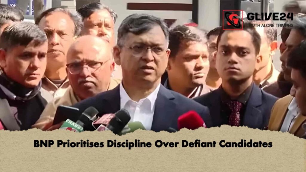 BNP Prioritises Discipline Over Defiant Candidates