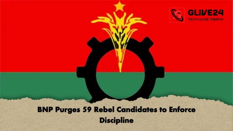 BNP Purges 59 Rebel Candidates to Enforce Discipline BNP Purges 59 Rebel Candidates to Enforce Discipline