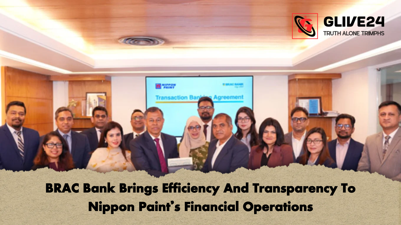 BRAC Bank Brings Efficiency And Transparency To Nippon Paints Financial Operations BRAC Bank Brings Efficiency And Transparency To Nippon Paint’s Financial Operations