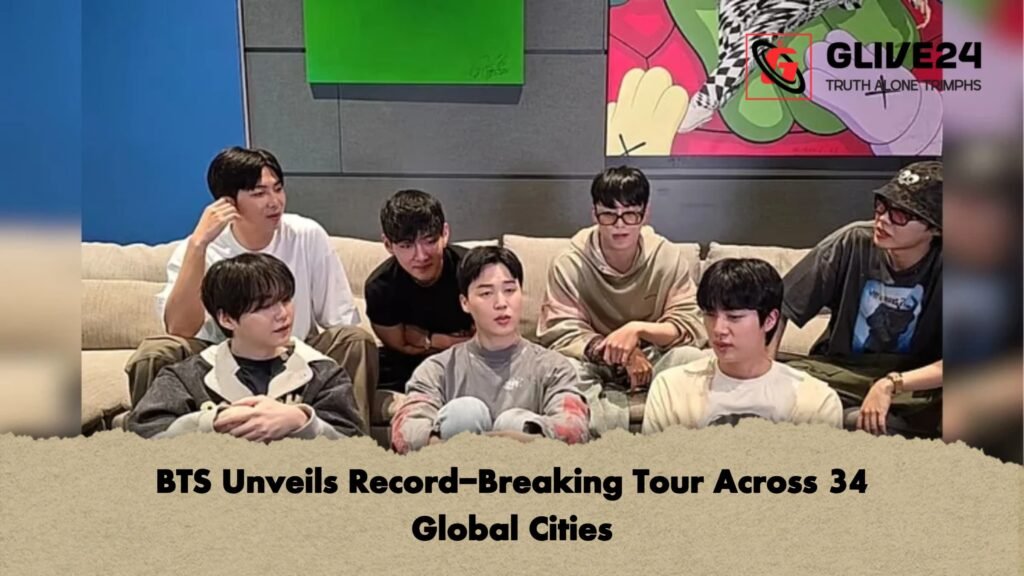 BTS Unveils Record Breaking Tour Across 34 Global Cities BTS Unveils Record-Breaking Tour Across 34 Global Cities