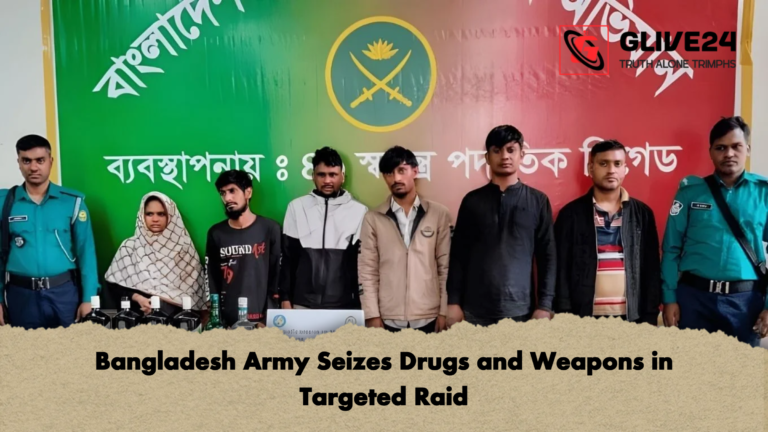 Bangladesh Army Seizes Drugs and Weapons in Targeted Raid Bangladesh Army Seizes Drugs and Weapons in Targeted Raid