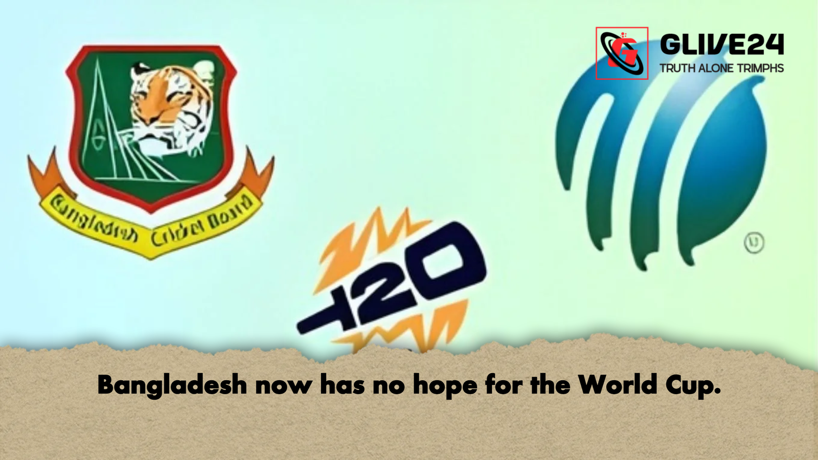 Bangladesh now has no hope for the World Cup Bangladesh now has no hope for the World Cup.