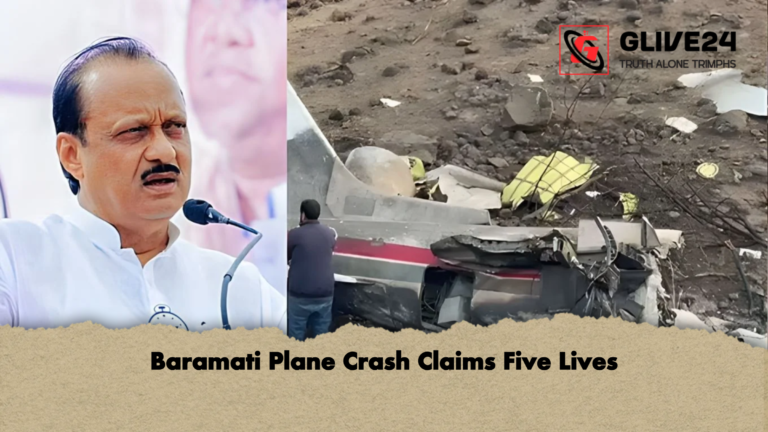 Baramati Plane Crash Claims Five Lives Baramati Plane Crash Claims Five Lives