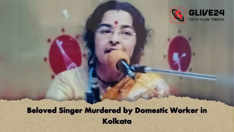 Beloved Singer Murdered by Domestic Worker in Kolkata Beloved Singer Murdered by Domestic Worker in Kolkata