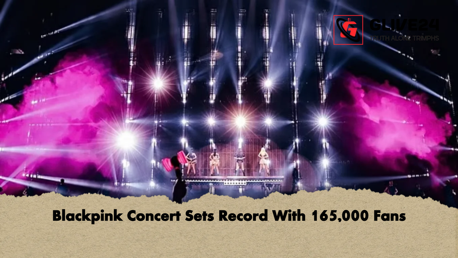 Blackpink Concert Sets Record With 165000 Fans Blackpink Concert Sets Record With 165,000 Fans