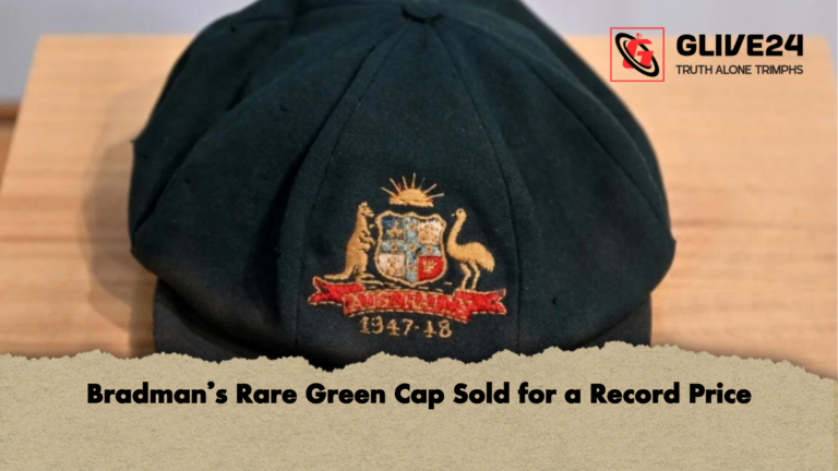Bradmans Rare Green Cap Sold for a Record Price Bradman’s Rare Green Cap Sold for a Record Price