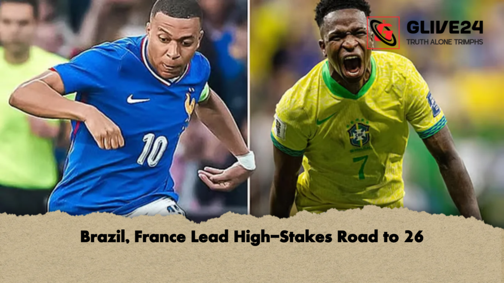 Brazil France Lead High Stakes Road to 26 Brazil, France Lead High-Stakes Road to 26