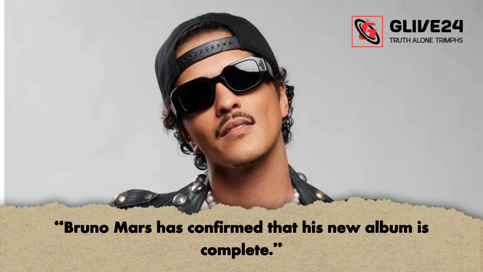 Bruno Mars has confirmed that his new album is complete "Bruno Mars has confirmed that his new album is complete."