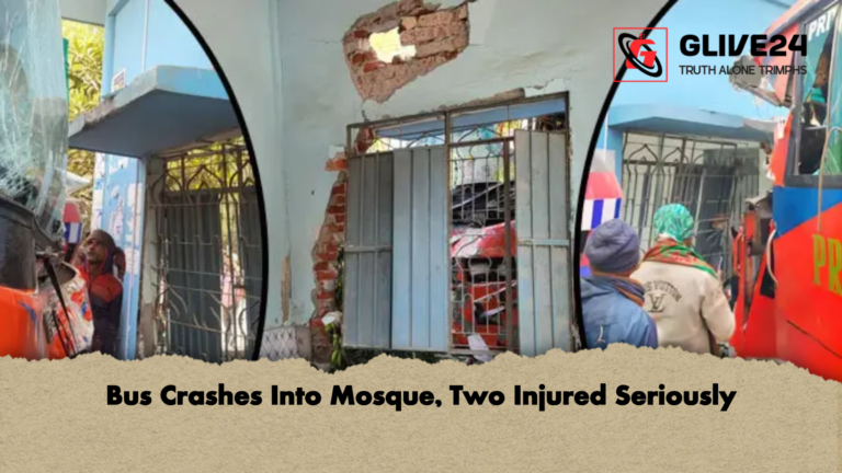Bus Crashes Into Mosque Two Injured Seriously Bus Crashes Into Mosque, Two Injured Seriously