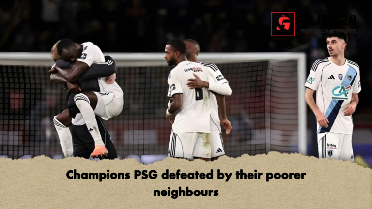 Champions PSG defeated by their poorer neighbours Champions PSG defeated by their poorer neighbours