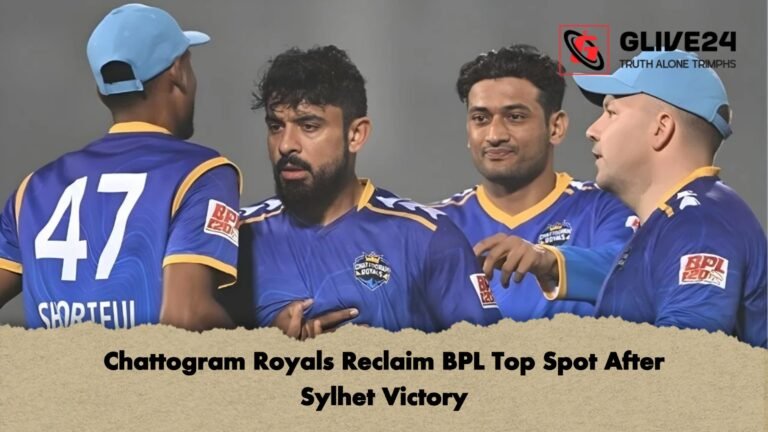Chattogram Royals Reclaim BPL Top Spot After Sylhet Victory Chattogram Royals Reclaim BPL Top Spot After Sylhet Victory