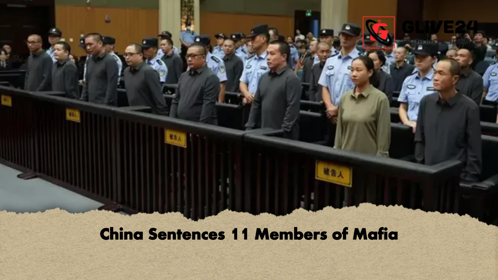 China Sentences 11 Members of Mafia China Sentences 11 Members of Mafia